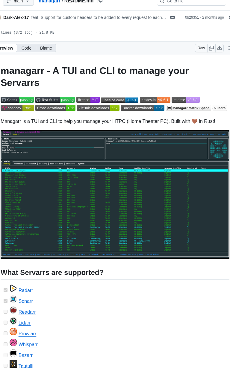 Dark Alex 17 Managarr screenshot