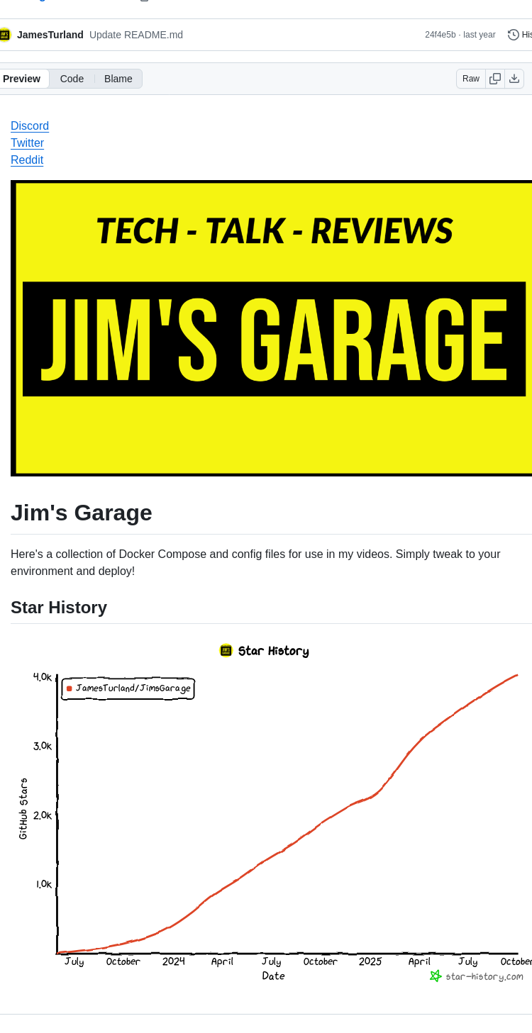 Jamesturland Jimsgarage screenshot