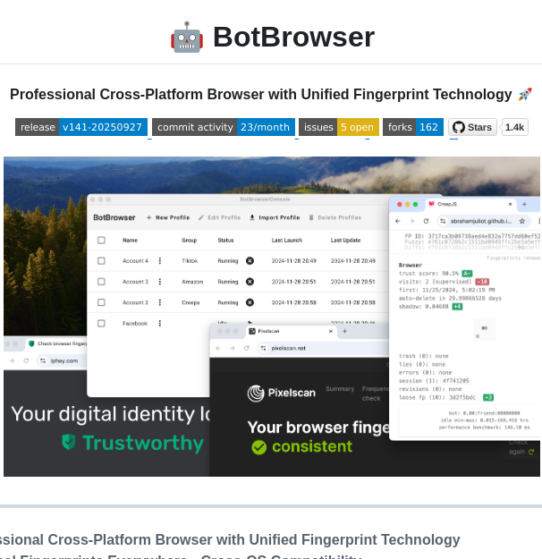 Botswin Botbrowser screenshot