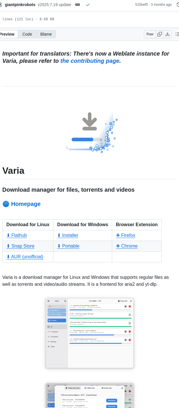 Giantpinkrobots Varia screenshot