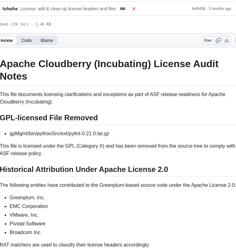 Apache Cloudberry screenshot