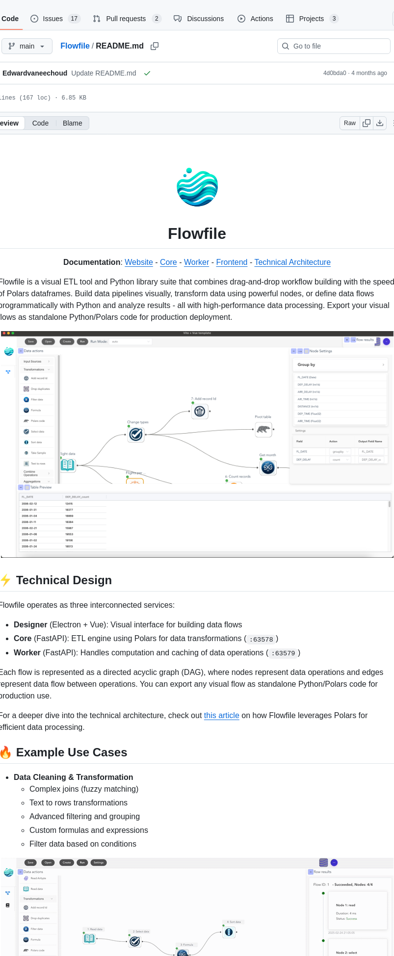 Edwardvaneechoud Flowfile screenshot