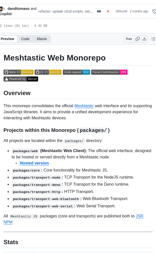 Meshtastic Web screenshot