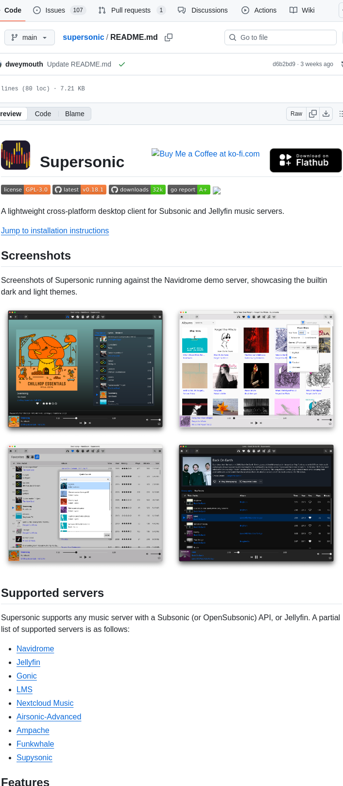 Dweymouth Supersonic screenshot