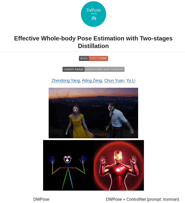 Idea Research Dwpose screenshot