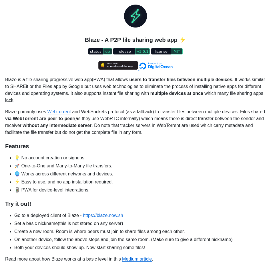 Blenderskool Blaze screenshot