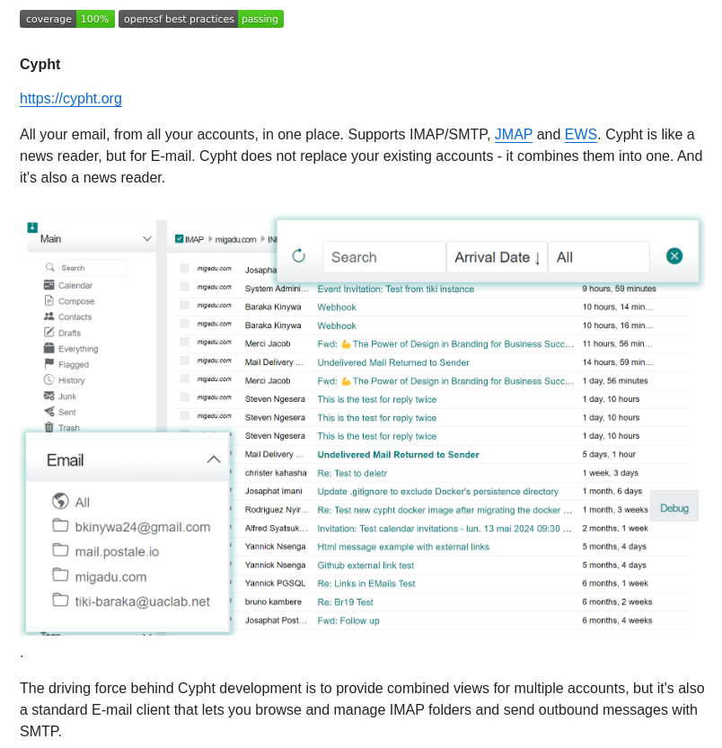 Cypht Org Cypht screenshot