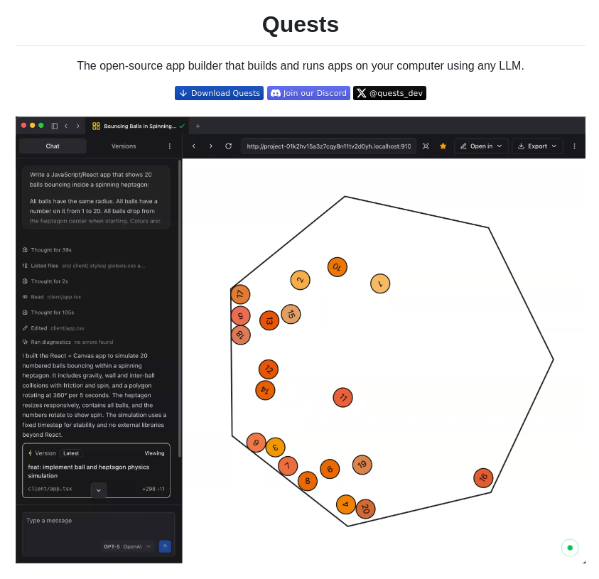 Quests Org Quests screenshot