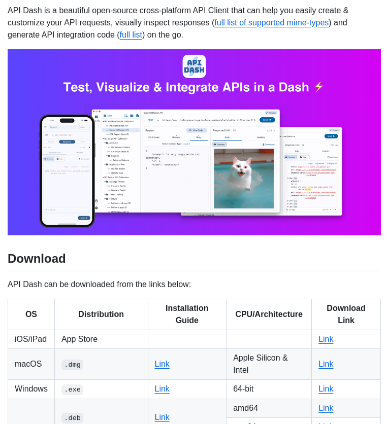 Foss42 Apidash screenshot