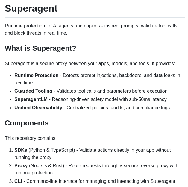 Superagent Ai Superagent screenshot