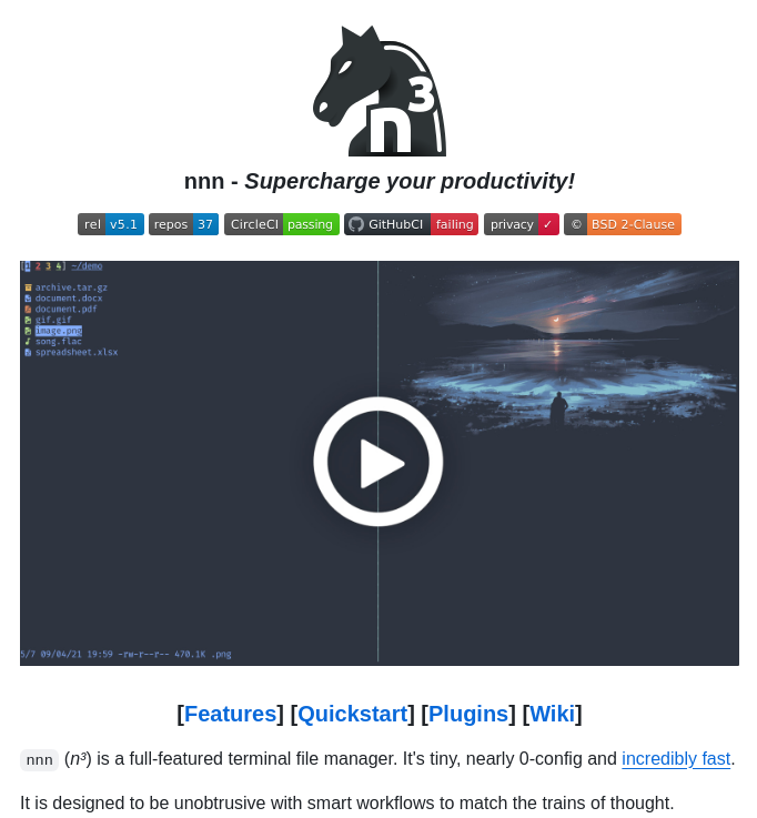 Jarun Nnn screenshot