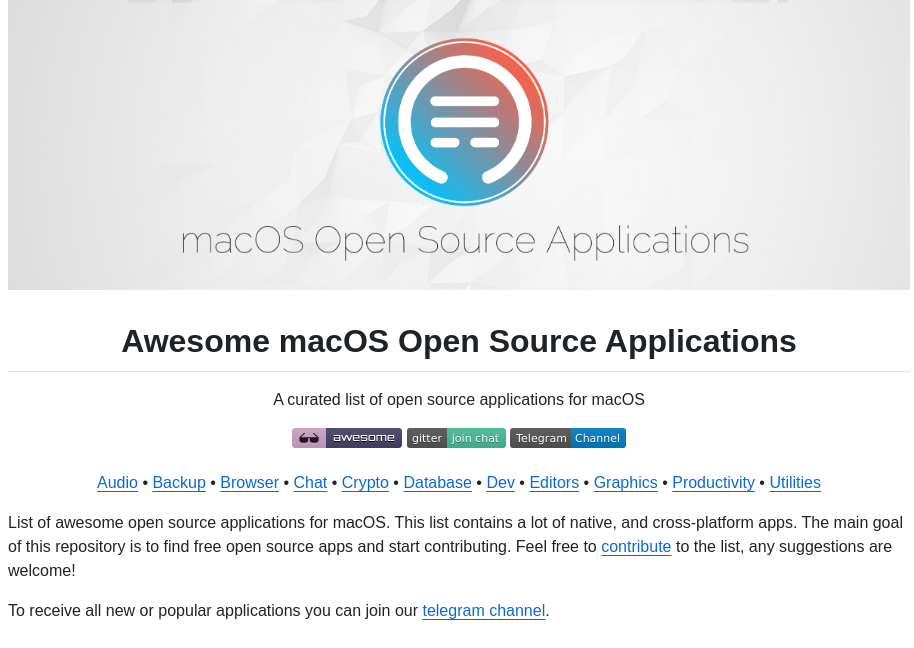 Serhii Londar Open Source Mac Os Apps screenshot