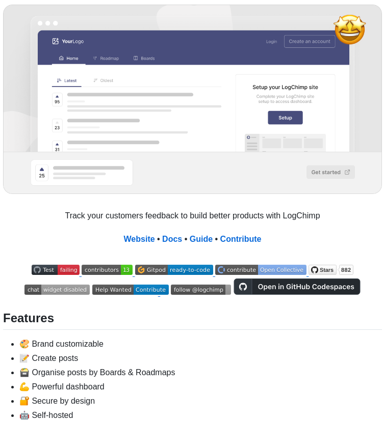 Logchimp Logchimp screenshot