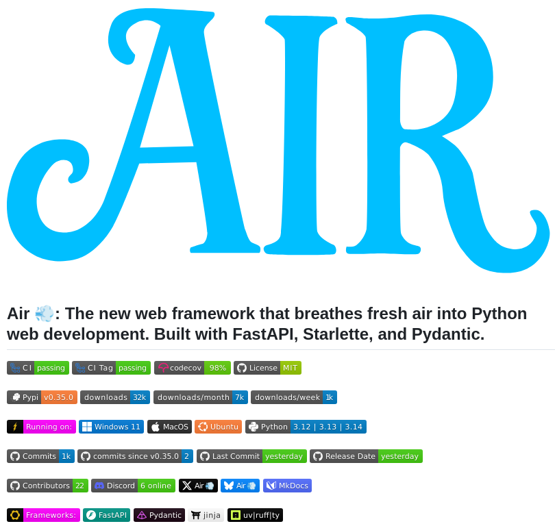 Feldroy Air screenshot