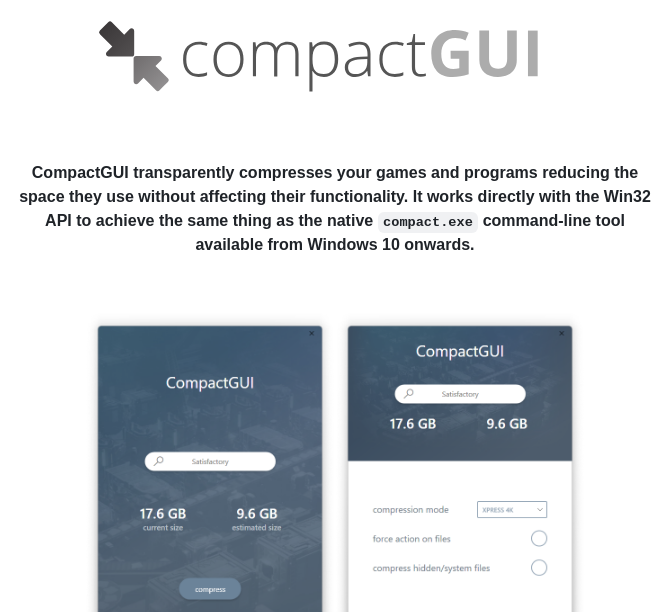 Iridiumio Compactgui screenshot