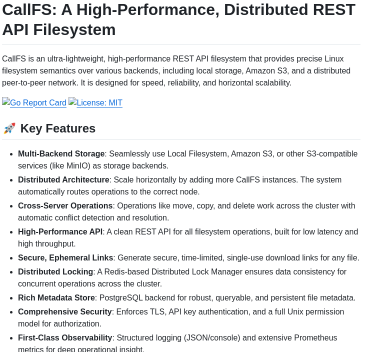 Ebogdum Callfs screenshot
