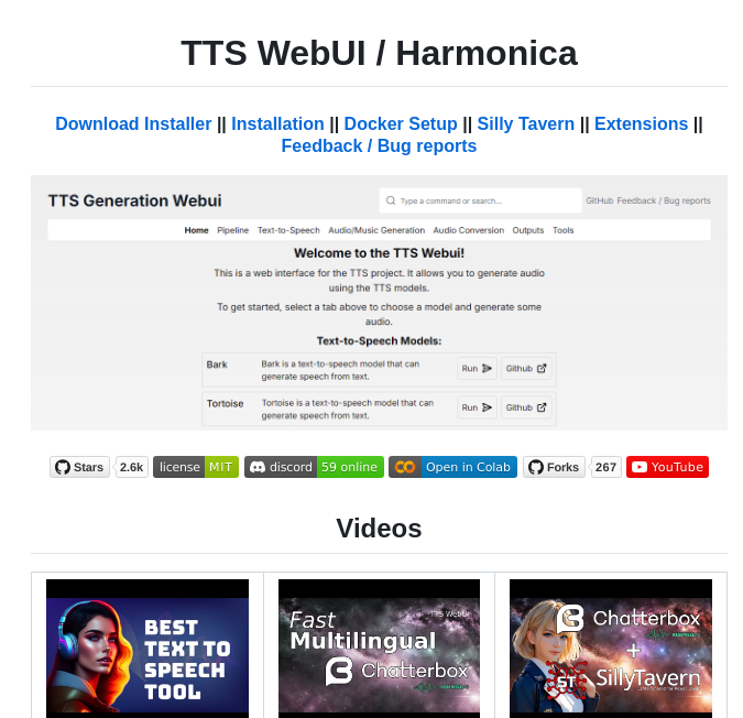 Rsxdalv Tts Webui screenshot