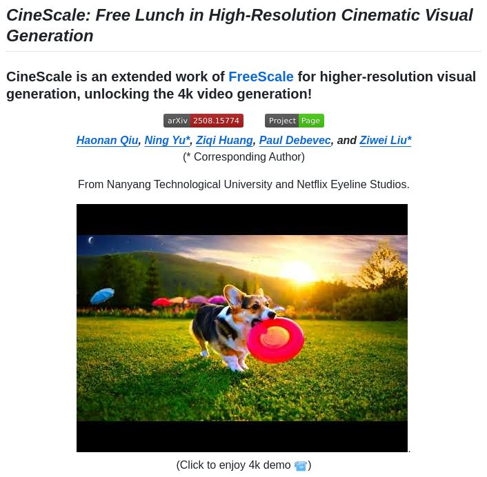 Eyeline Labs Cinescale screenshot