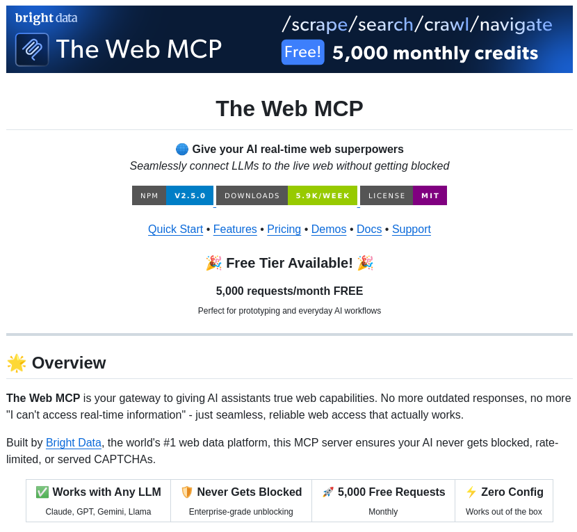 Brightdata Brightdata Mcp screenshot