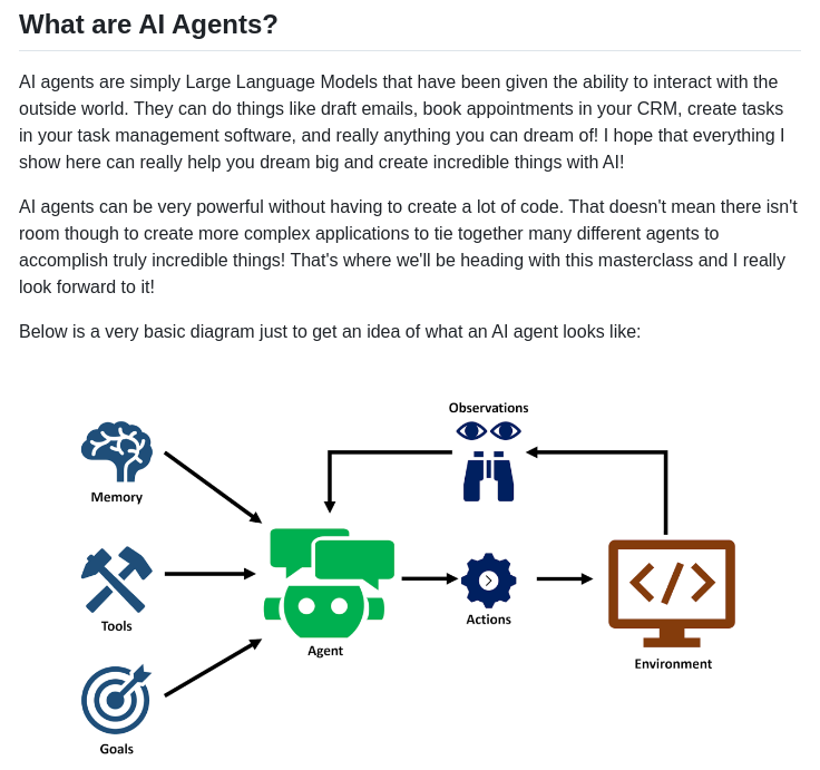 Coleam00 Ai Agents Masterclass screenshot