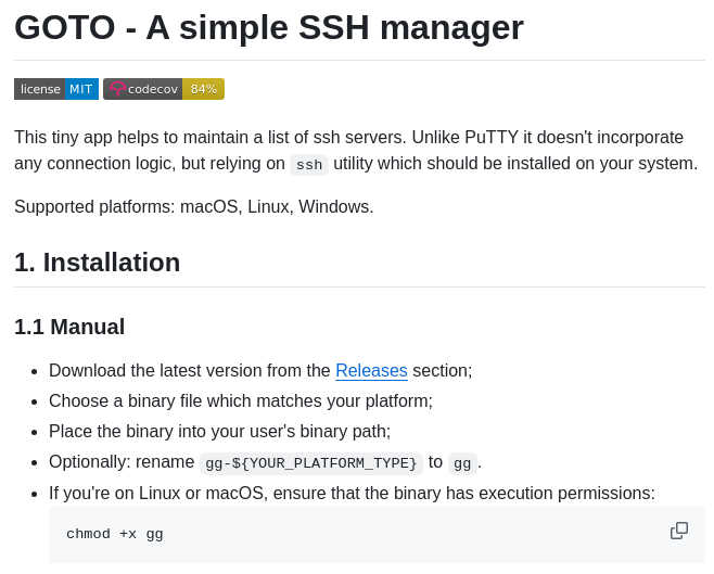 Grafviktor Goto screenshot