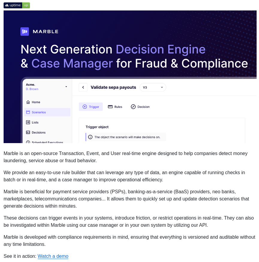 Checkmarble Marble screenshot