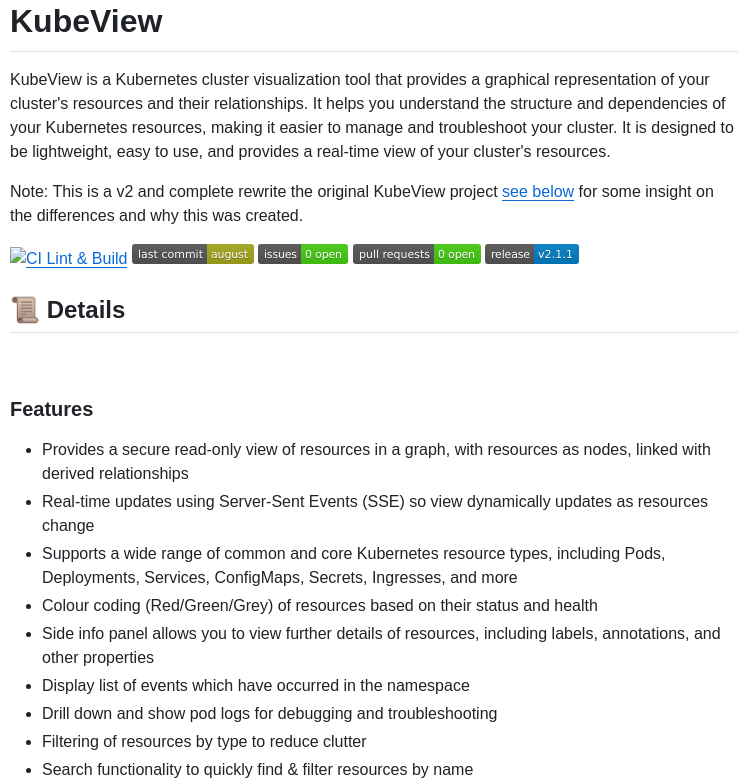 Benc Uk Kubeview screenshot