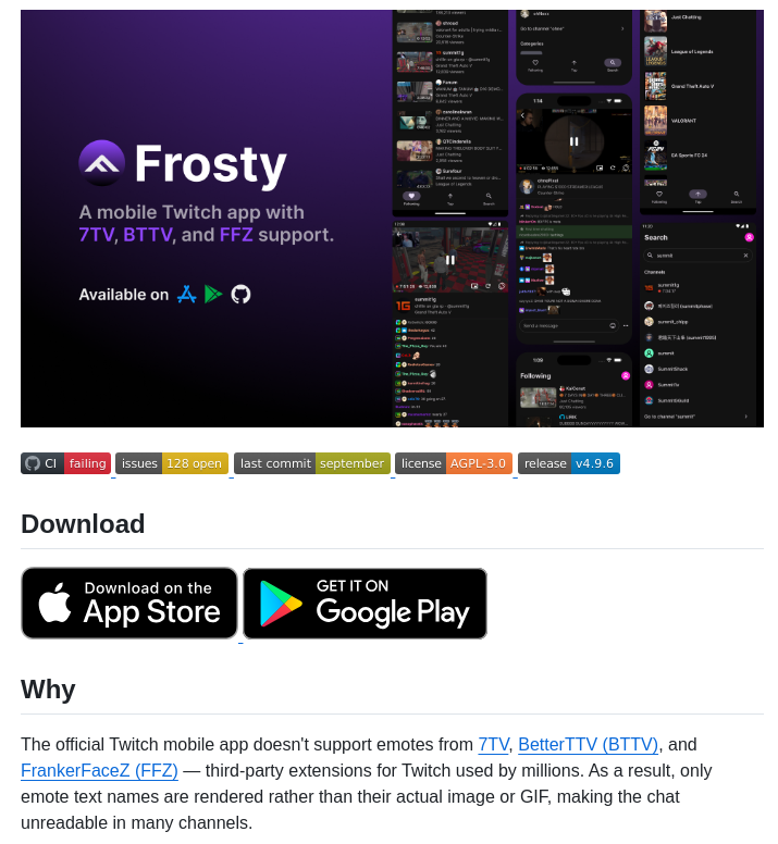 Tommyxchow Frosty screenshot