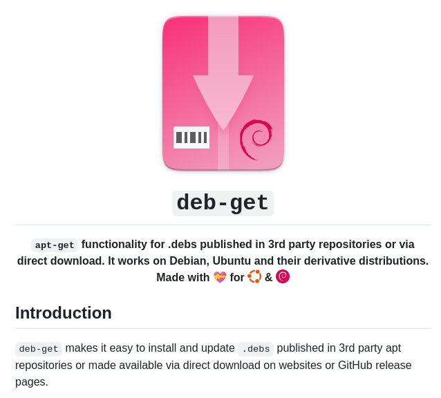 Wimpysworld Deb Get screenshot