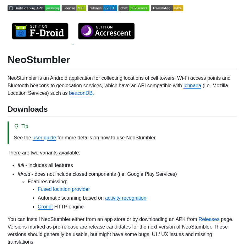 Mjaakko Neostumbler screenshot
