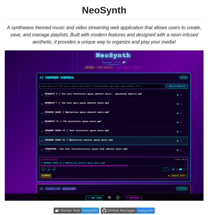 Isolinear Labs Neosynth screenshot