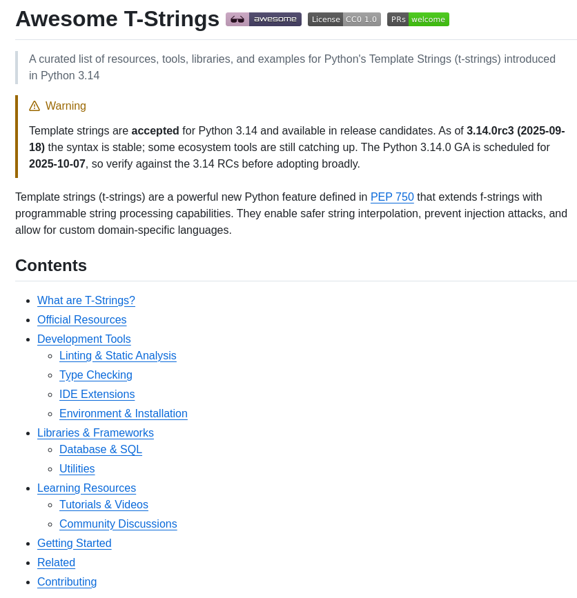 T Strings Awesome T Strings screenshot