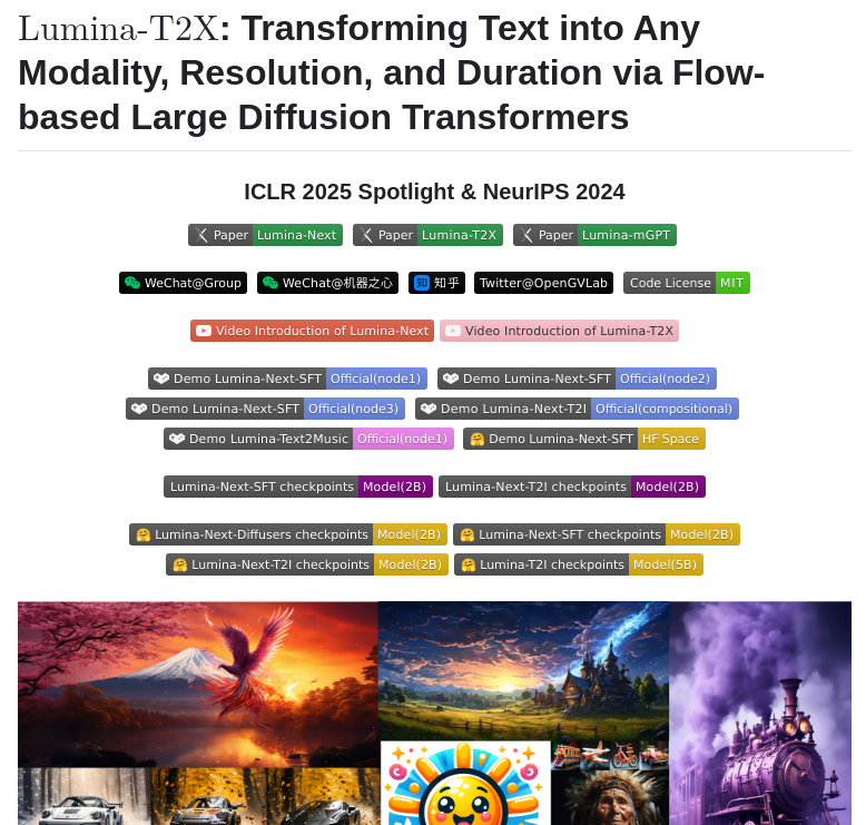 Alpha Vllm Lumina T2x screenshot
