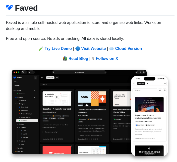 Denho Faved screenshot