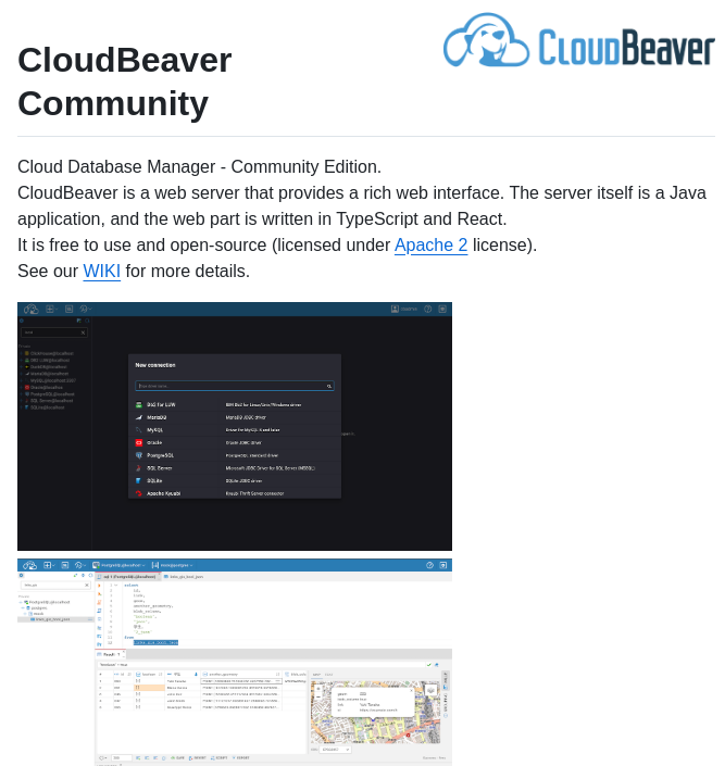 Dbeaver Cloudbeaver screenshot