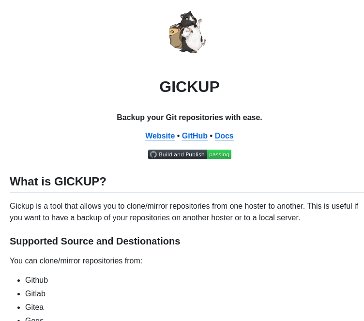 Cooperspencer Gickup screenshot