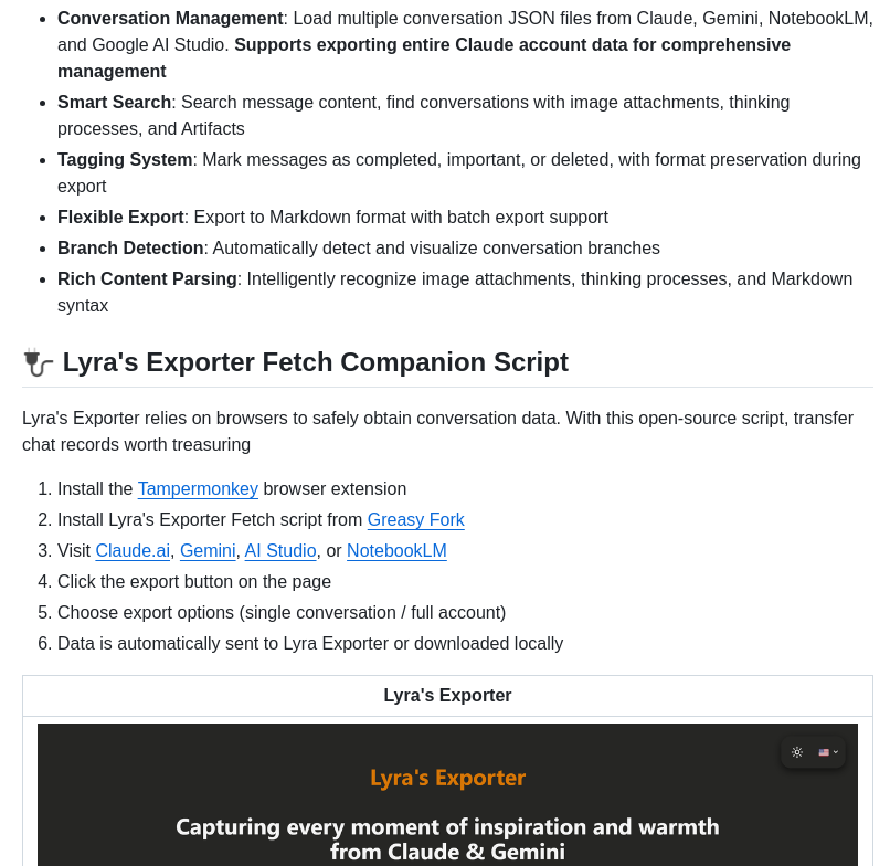 Yalums Lyra Exporter screenshot