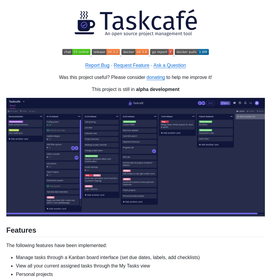 Jordanknott Taskcafe screenshot