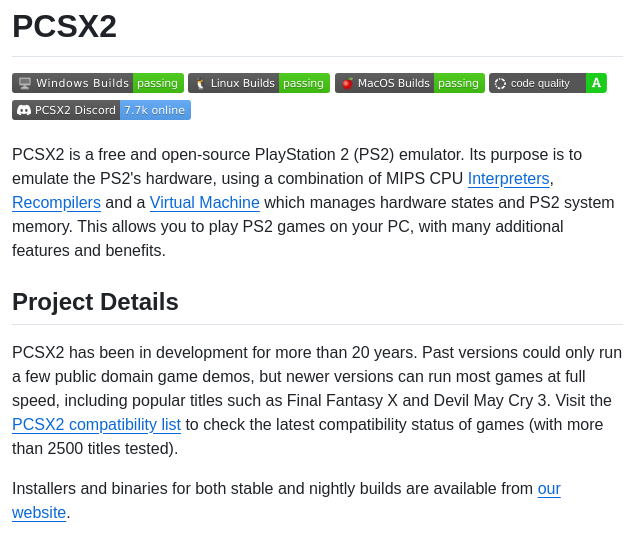 Pcsx2 Pcsx2 screenshot