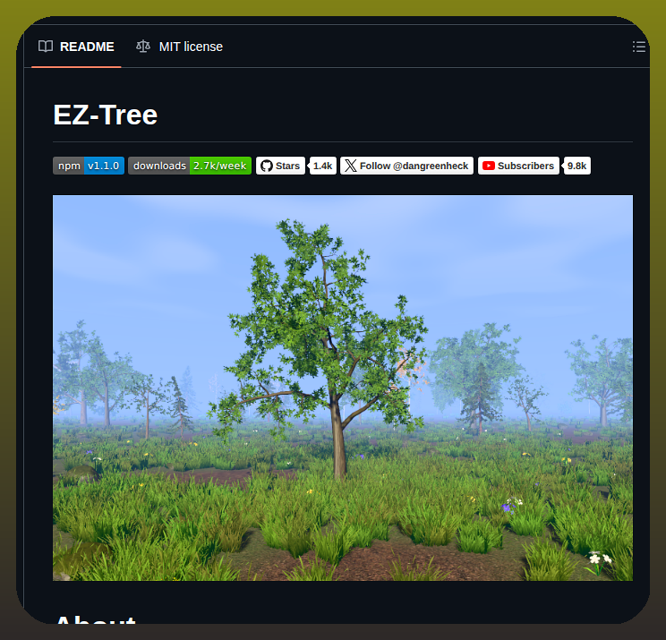 Dgreenheck Ez Tree screenshot