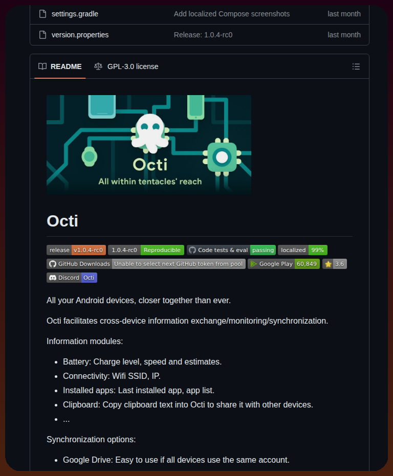 D4rken Org Octi screenshot