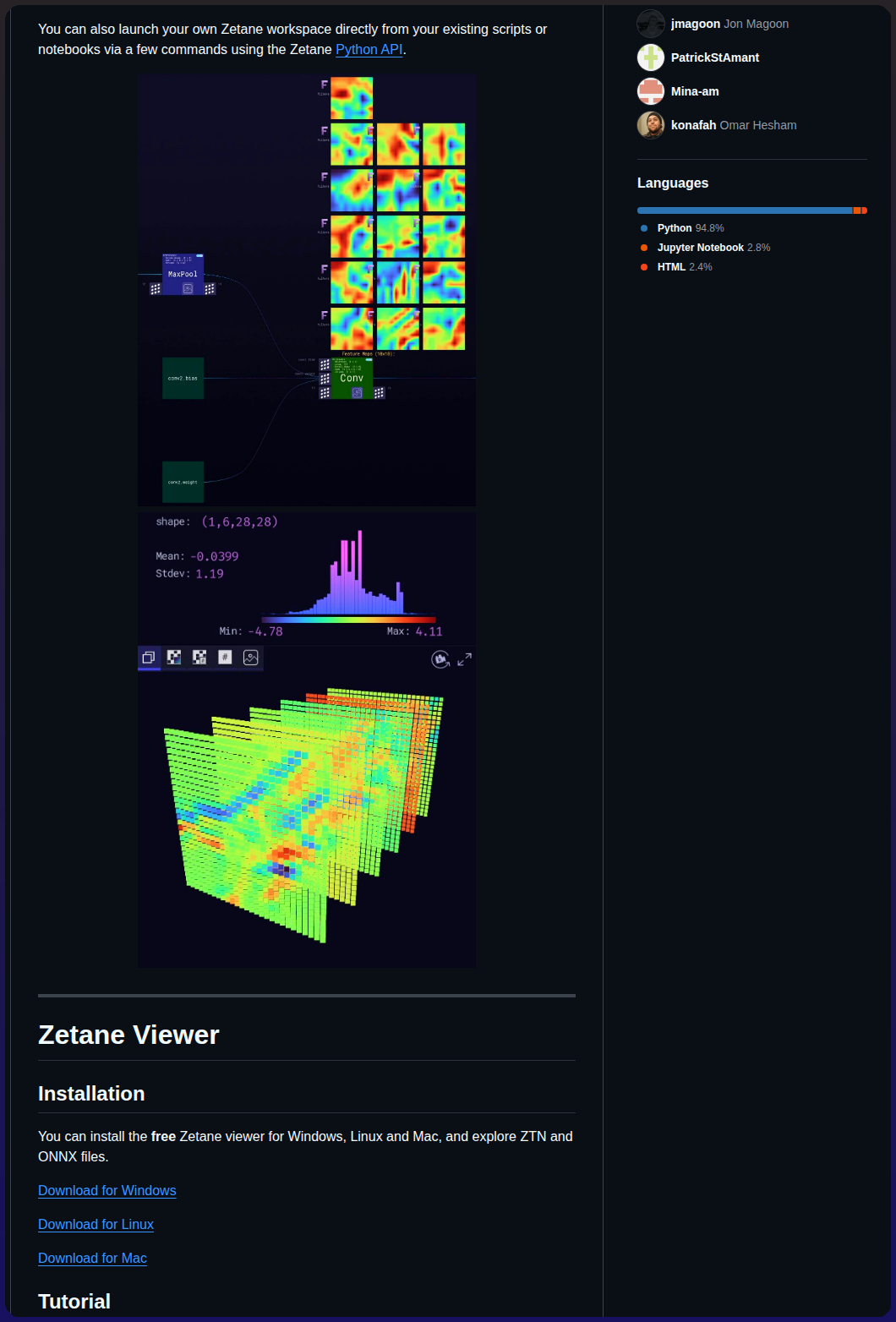 Zetane Viewer screenshot