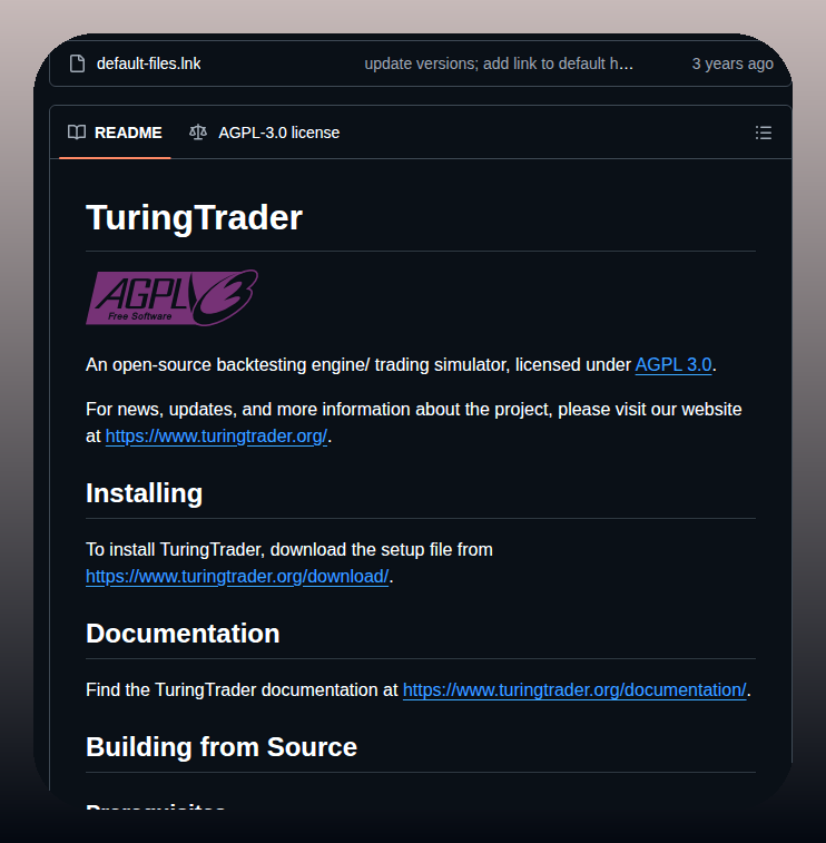 Fbertram Turingtrader screenshot