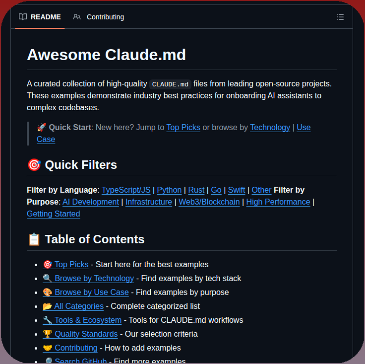 Josix Awesome Claude Md screenshot