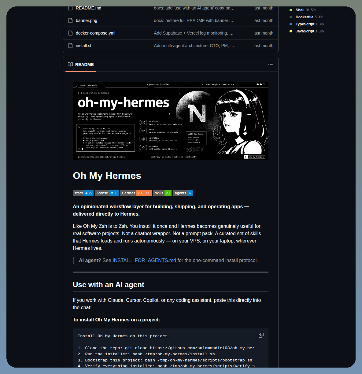 Salomondiei08 Oh My Hermes screenshot