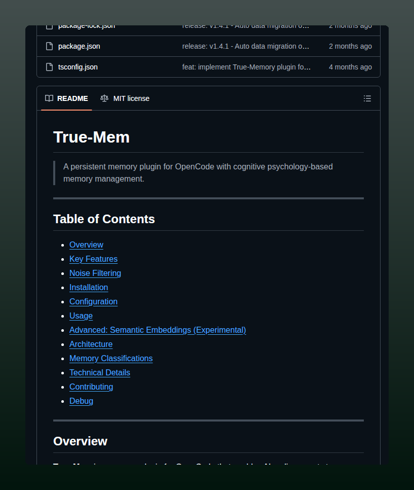 Rizal72 True Mem screenshot