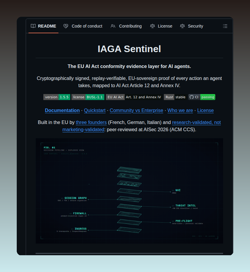 Edoardobambini Iaga Sentinel screenshot