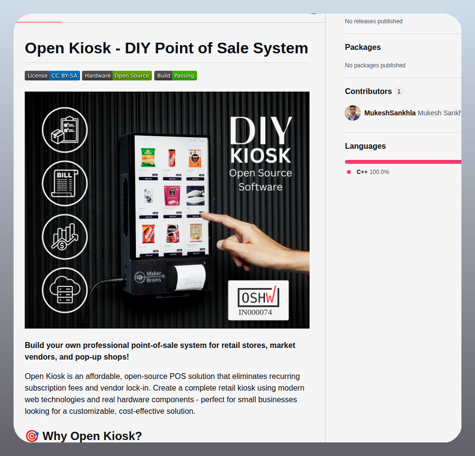 Mukeshsankhla Open Kiosk screenshot