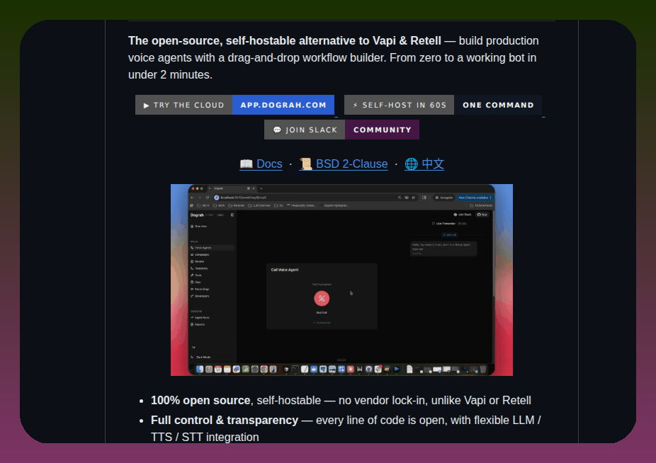 Dograh Hq Dograh screenshot