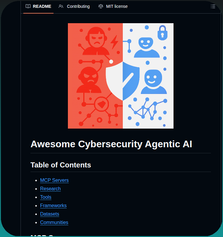 Raphabot Awesome Cybersecurity Agentic Ai screenshot